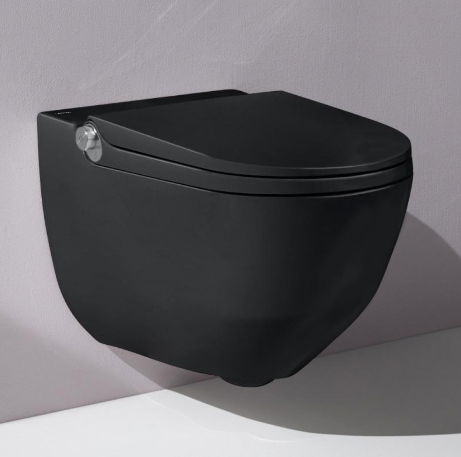 LAUFEN RIVA matt-schwarz / matt-weiss