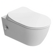 DURA Taharet Dusch WC inkl. Armatur + Sitz Toilette mit Bidet Funktion Spülrandlos