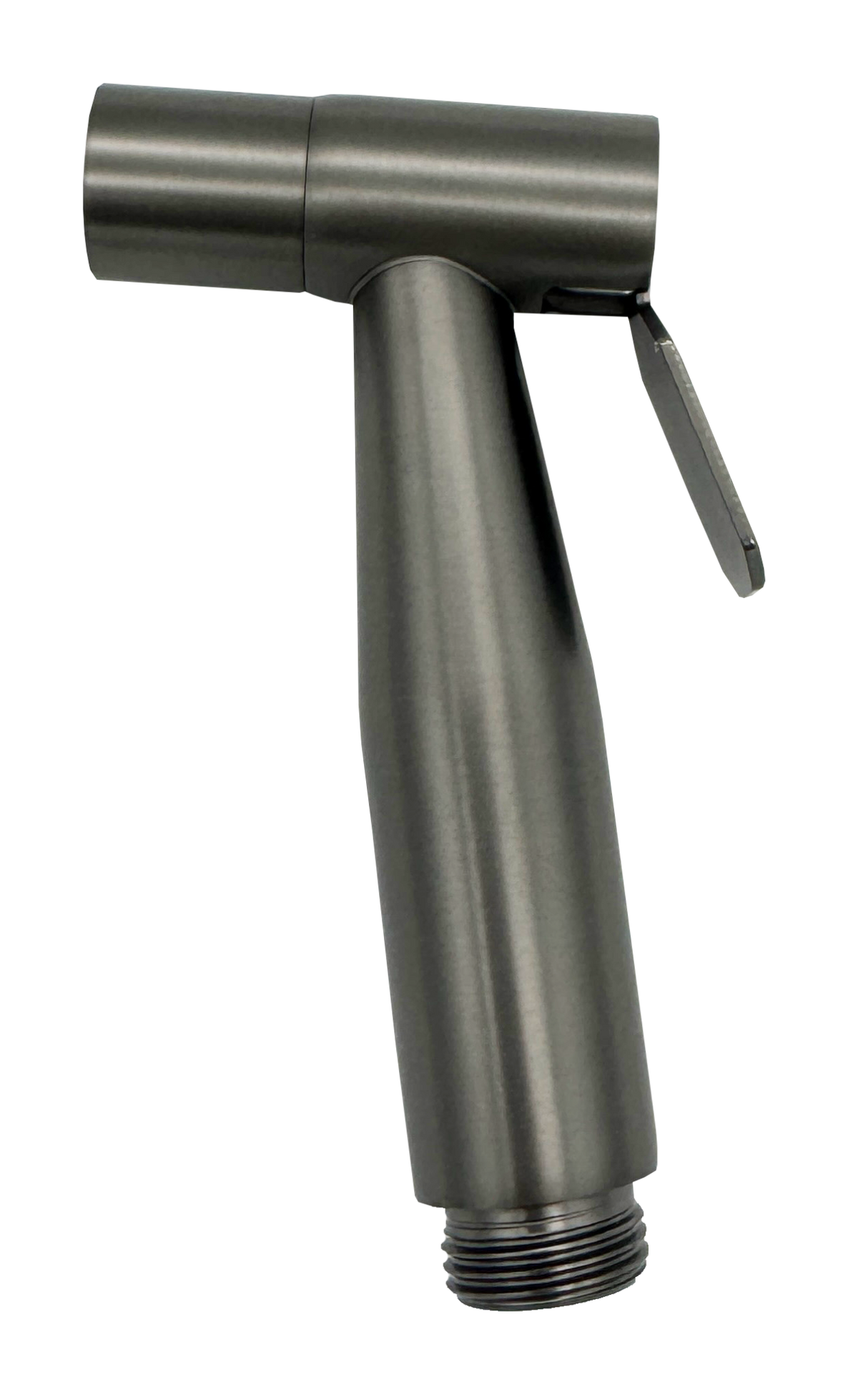 Handbrause - SHATTAF - Gunmetal Grau Edelstahl - Set inkl. Halter und Schlauch